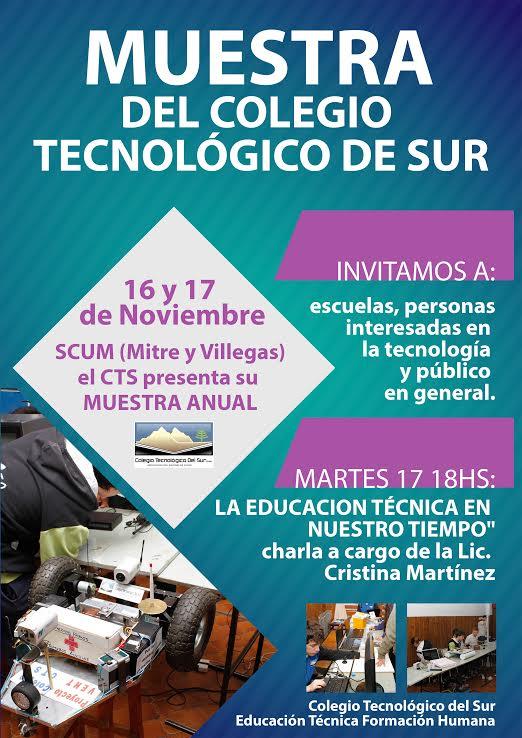 El Colegio Tecnol&oacute;gico del Sur, se muestra
