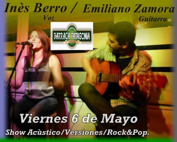 In&eacute;s Berro y Emiliano Zamora en versi&oacute;n ac&uacute;stica