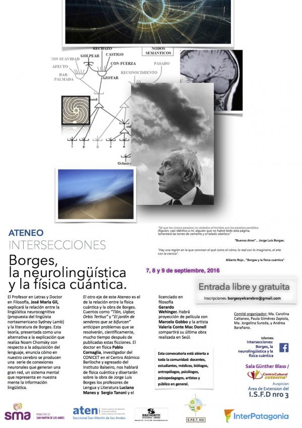 Ateneo: &#147;Borges, la neuroling&uuml;&iacute;stica y la f&iacute;sica cu&aacute;ntica&#148;