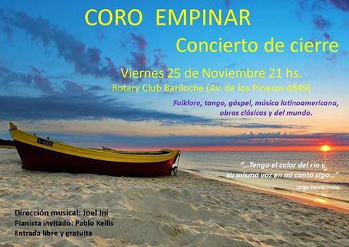 CONCIERTO CIERRE 2016 DEL CORO EMPINAR