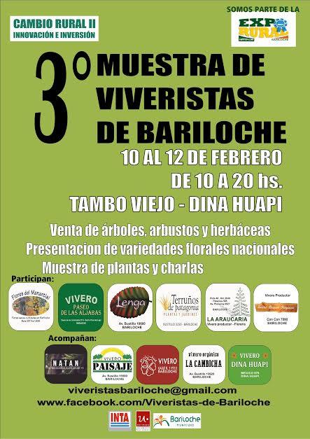 3era muestra de viveristas de Bariloche