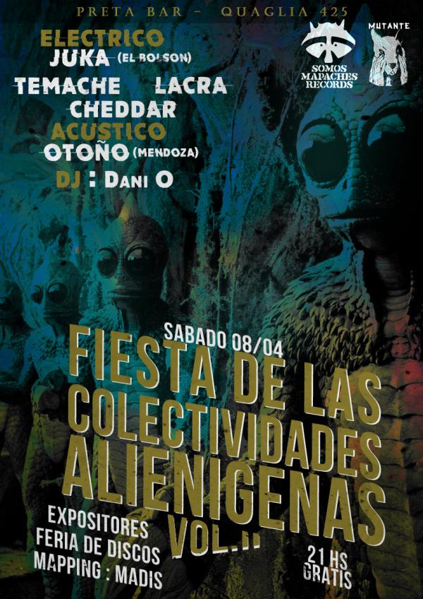 FIESTA DE LAS COLECTIVIDADES ALIEN&Iacute;GENAS VOL II