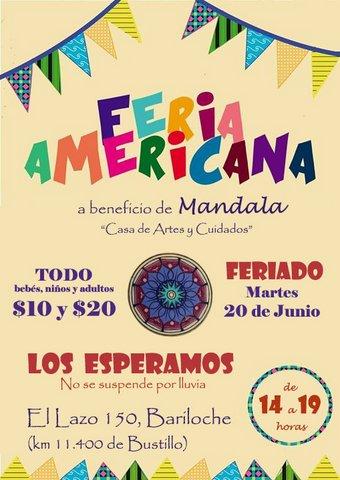 Feria Americana a Beneficio de Mandala 