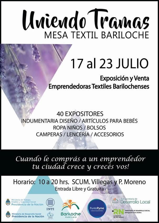 Emprendedoras,  dise&ntilde;adoras y confeccionistas exhiben sus productos hechos en Bariloche