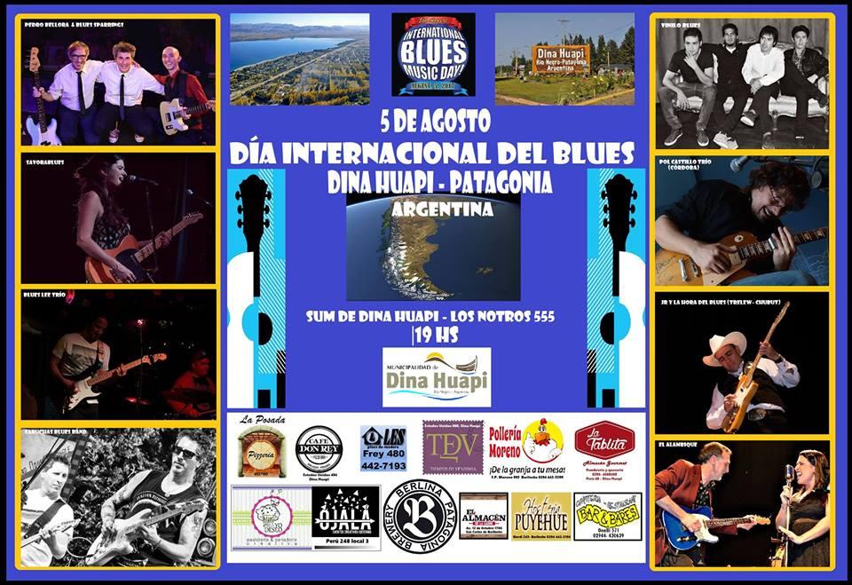 5th International Blues Music Day- Dina Huapi
