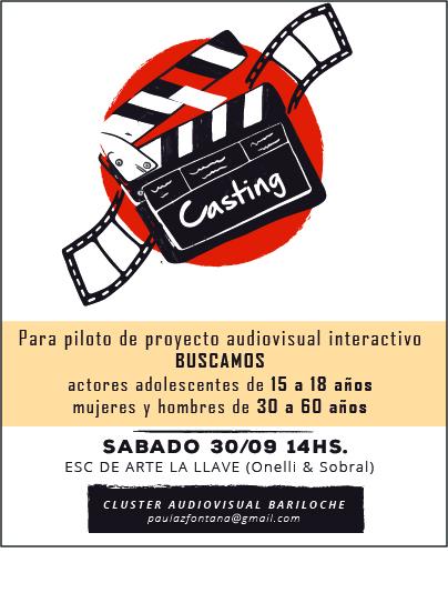 Casting para proyecto audiovisual interactivo!!