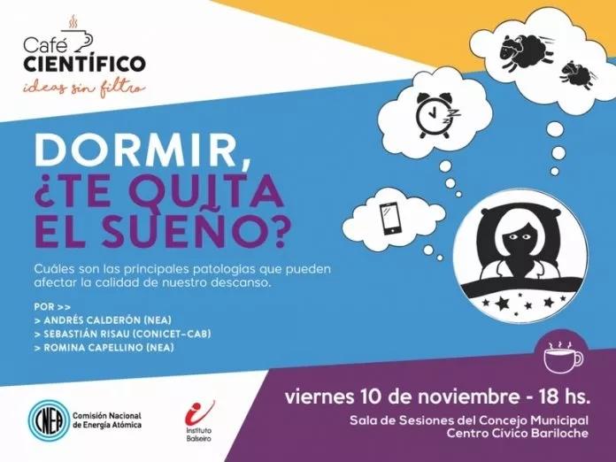 Caf&eacute; cient&iacute;fico de noviembre: &#147;Dormir, &iquest;te quita el sue&ntilde;o?&#148;