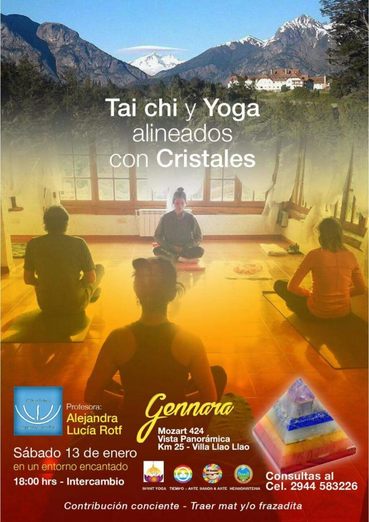 Tai Chi y Yoga alineados con Cristales