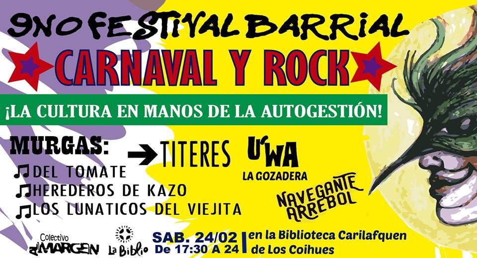Noveno festival Carnaval y Rock
