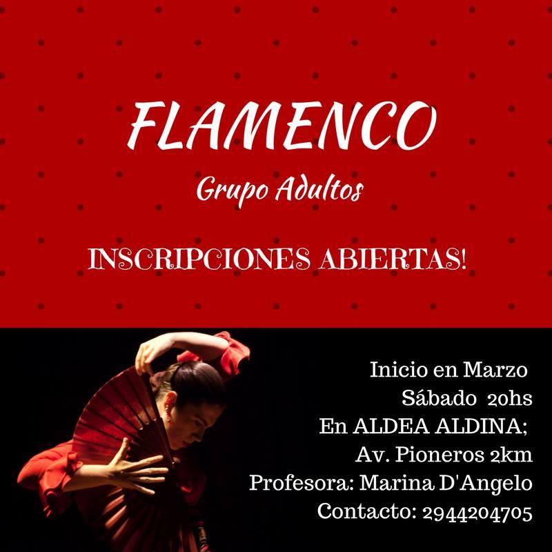 Comienzan las clases de flamenco en Aldea Andina