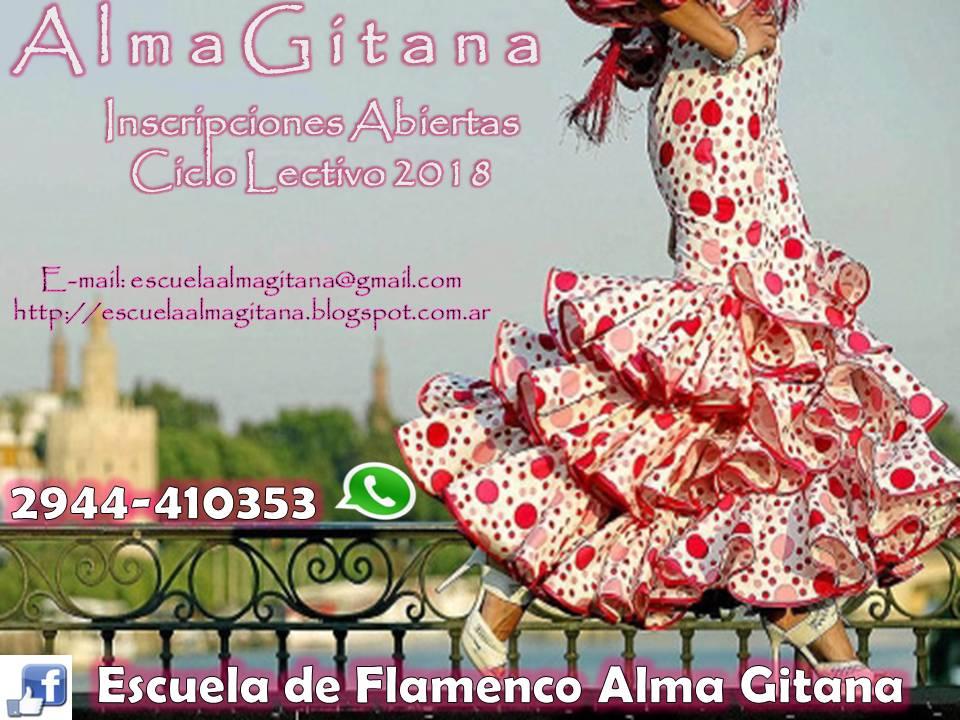 Escuela de flamenco Alma Gitana - Clases 2018