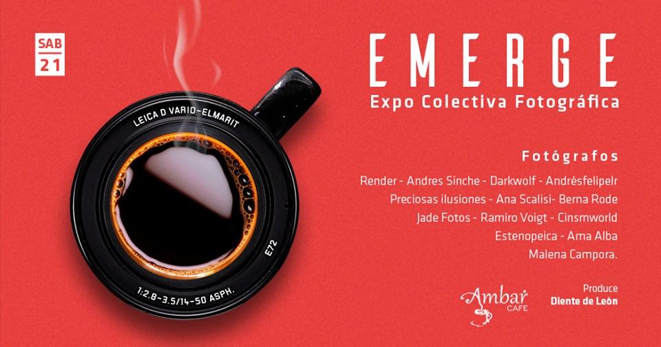 'Emerge' Expo colectiva fotogr&aacute;fica
