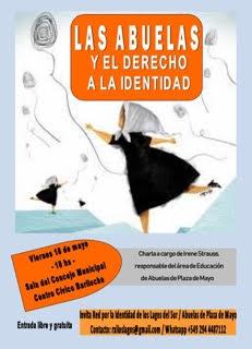 Charla abierta 'Las Abuelas y el Derecho a la Identidad'