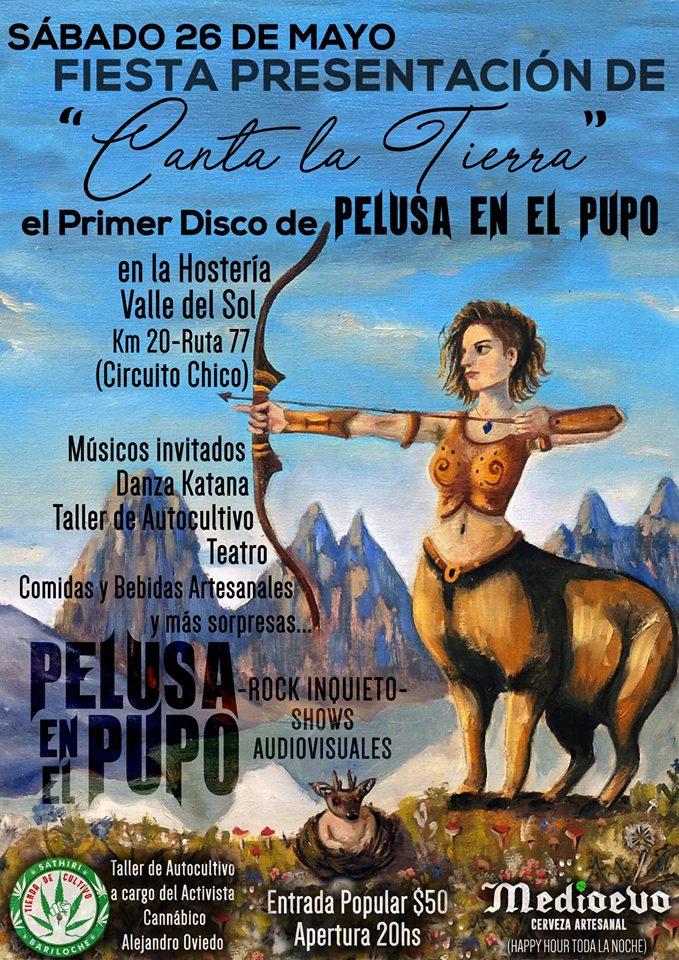 Fiesta "Canta La Tierra" - Presentaci&oacute;n del 1er. Disco de Pelusa