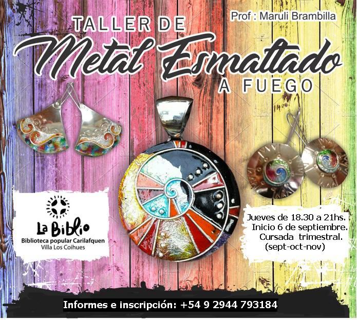 Taller de metal esmaltado a fuego