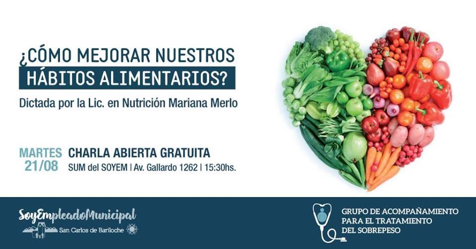 Charla: &iquest;C&oacute;mo mejorar nuestros h&aacute;bitos alimentarios?