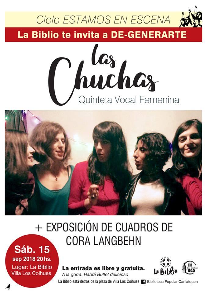 Ciclo Estamos en Escena: 'Las Chuchas' Quinteta vocal femenina