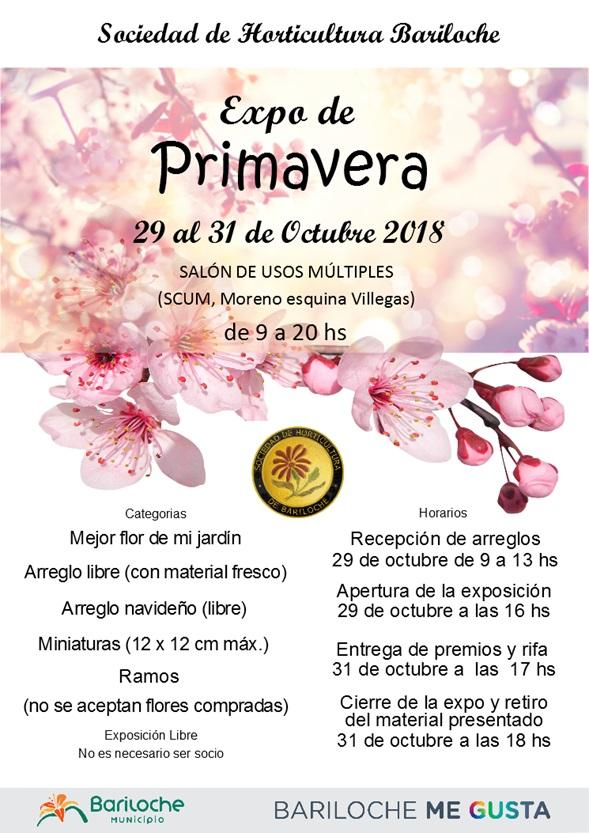 Expo de primavera 2018 - Sociedad de Horticultura Bariloche