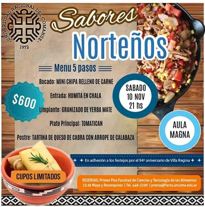 &#145;Sabores norte&ntilde;os&#146;, una excelente propuesta gastron&oacute;mica