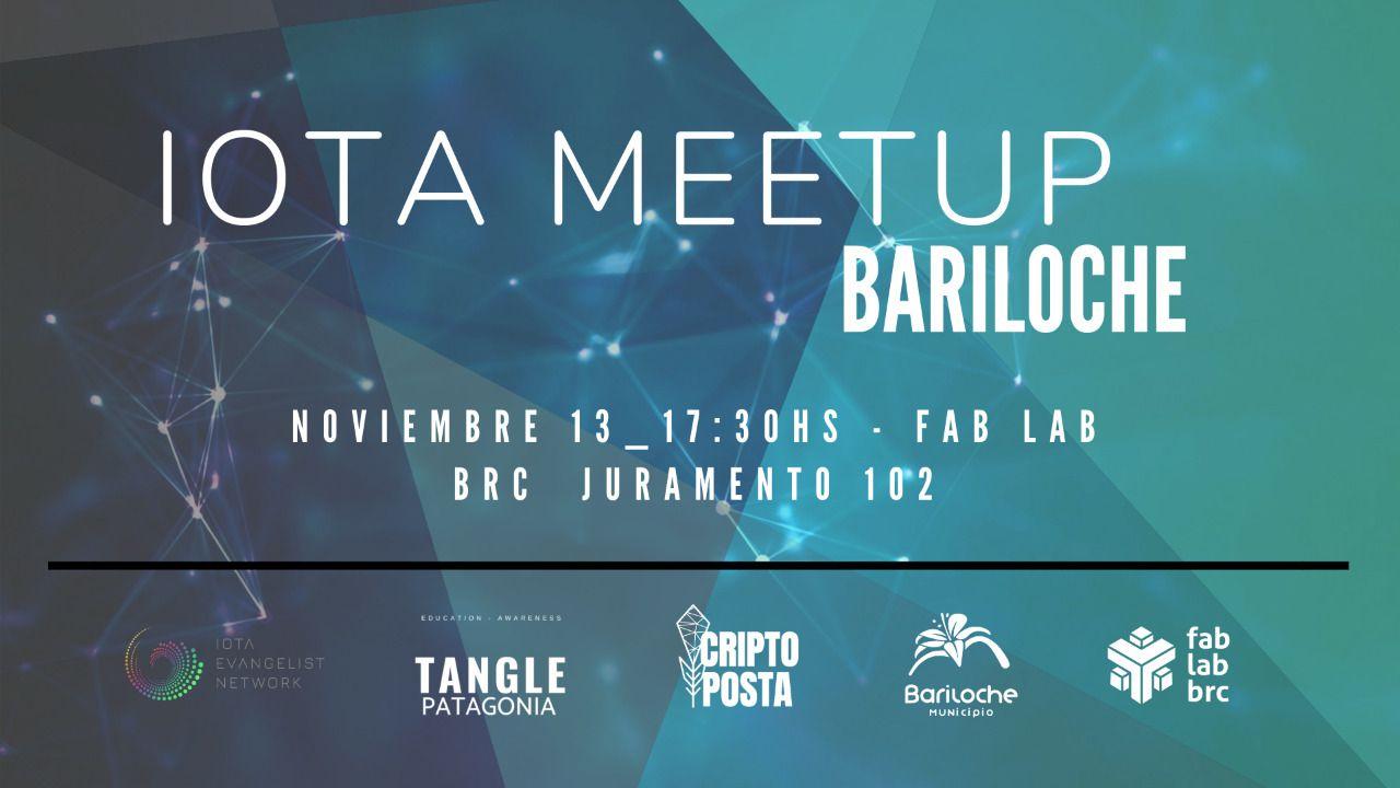 Invitan al Meetup IOTA Bariloche en el Fab Lab