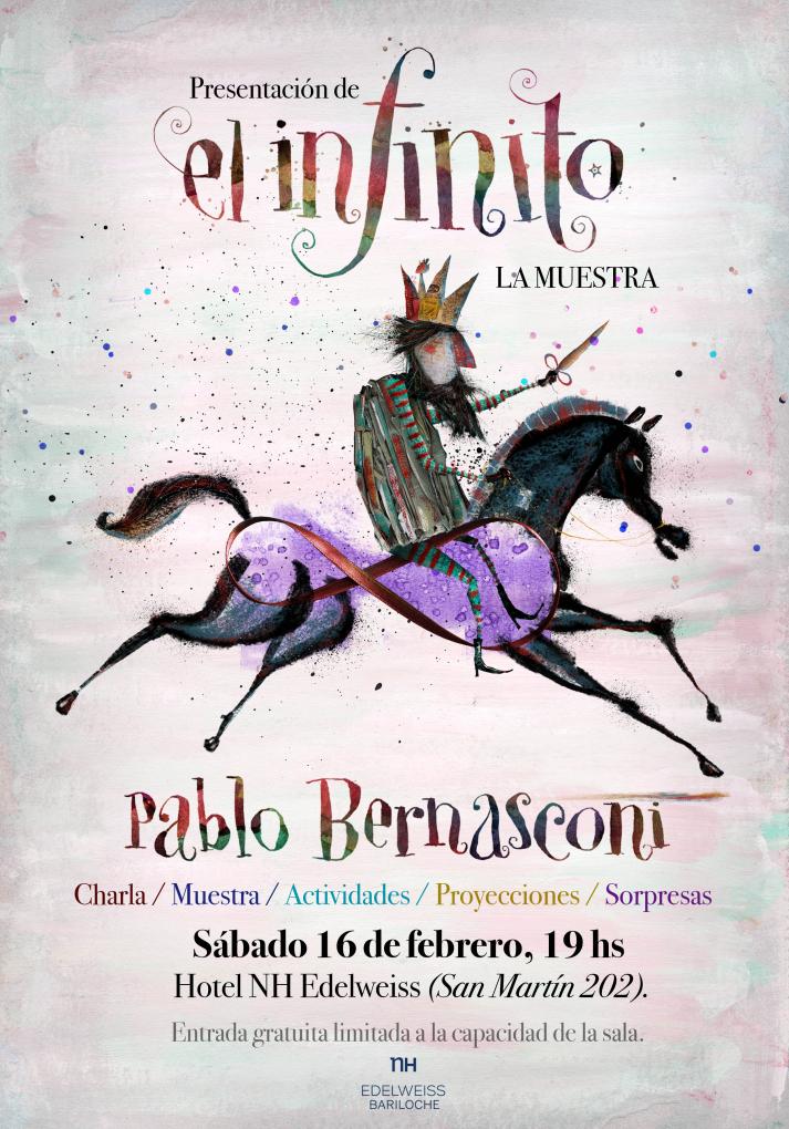 Presentaci&oacute;n de la muestra y el nuevo libro de Pablo Bernasconi: 'El infinito'