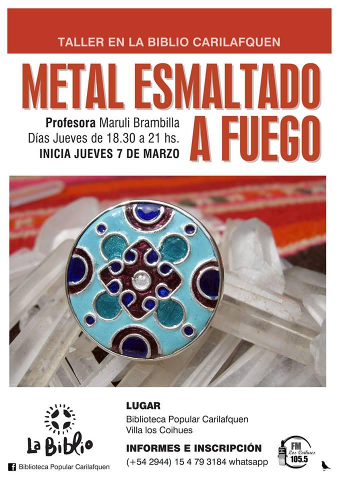 Taller metal esmaltado a fuego