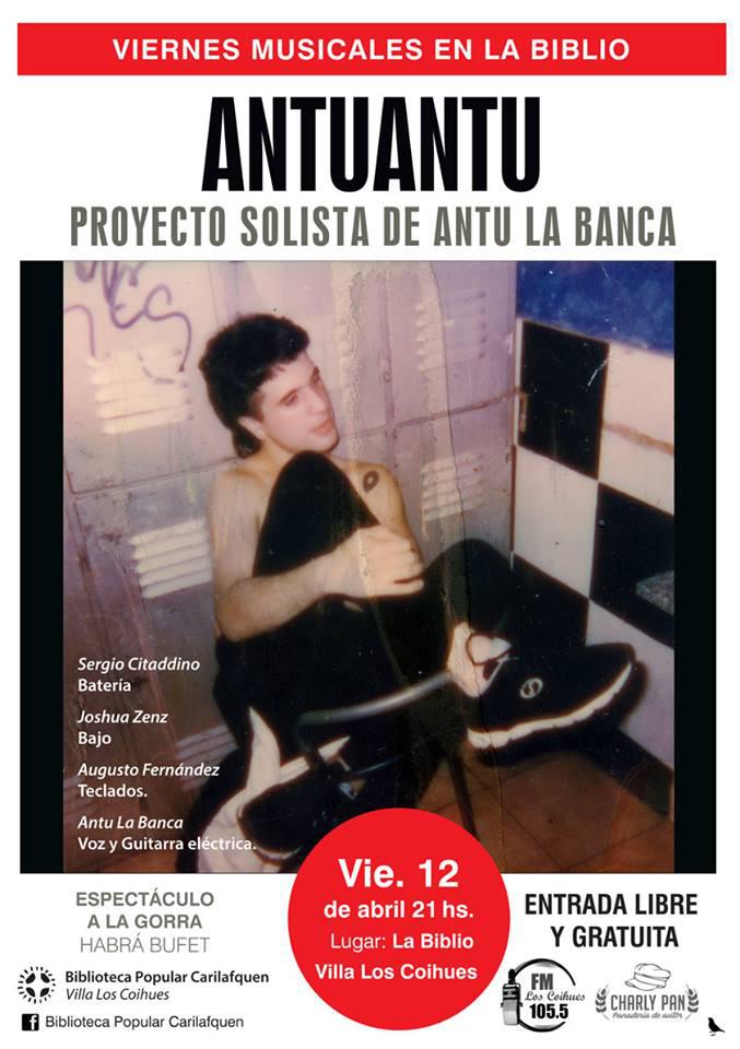 Antuantu: Proyecto solista de Antu La Banca