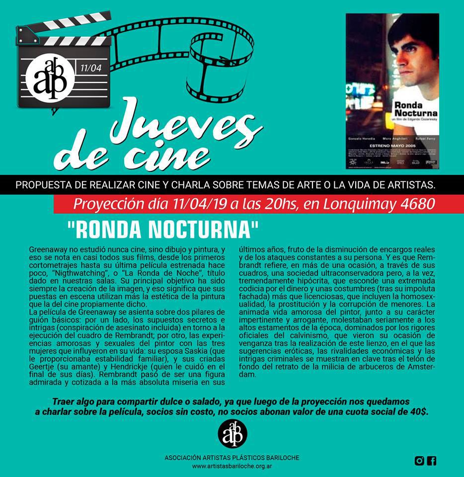 Jueves de cine en la AAPB: 'Ronda Nocturna'