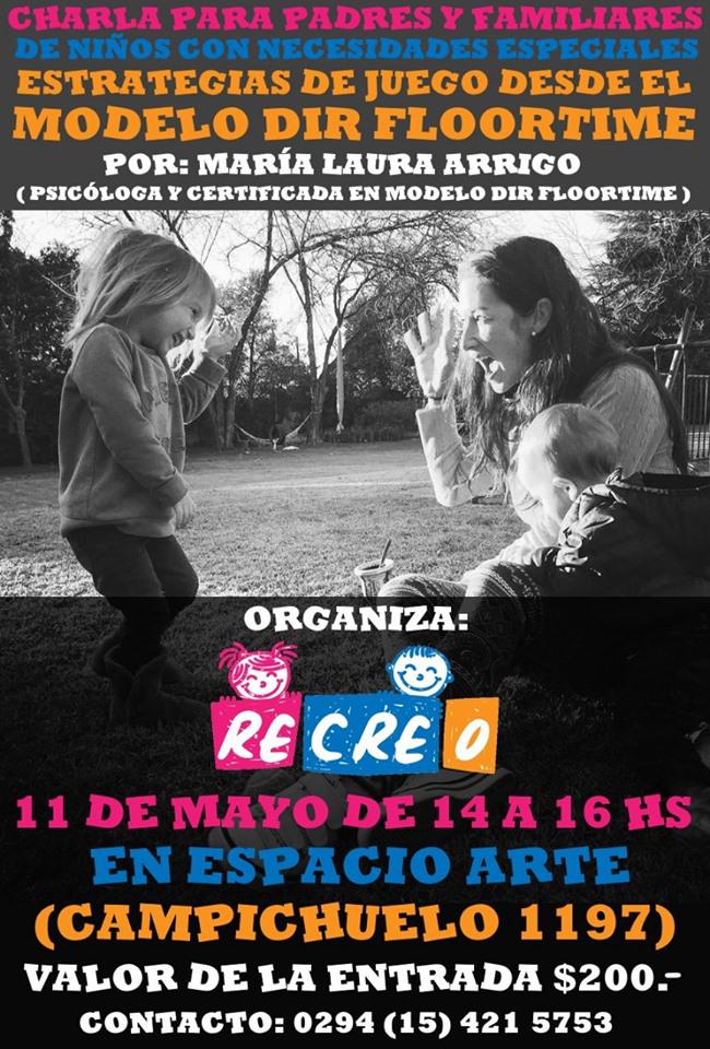 Charla para familias con ni&ntilde;xs con necesidades especiales: Estategias de juego