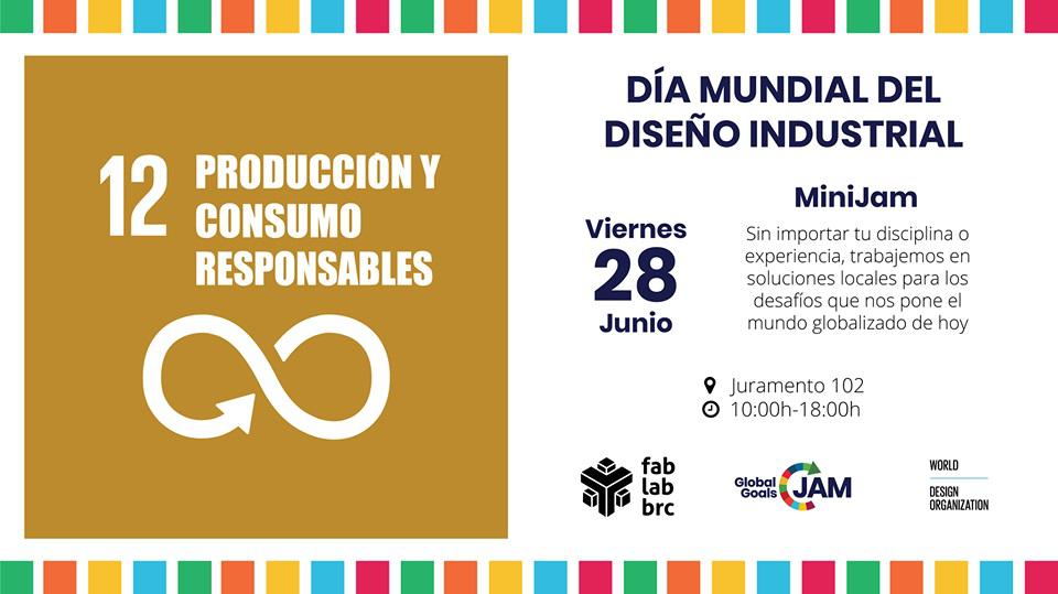 D&iacute;a Mundial del Dise&ntilde;o Industrial: MiniJam de producci&oacute;n y consumo responsable