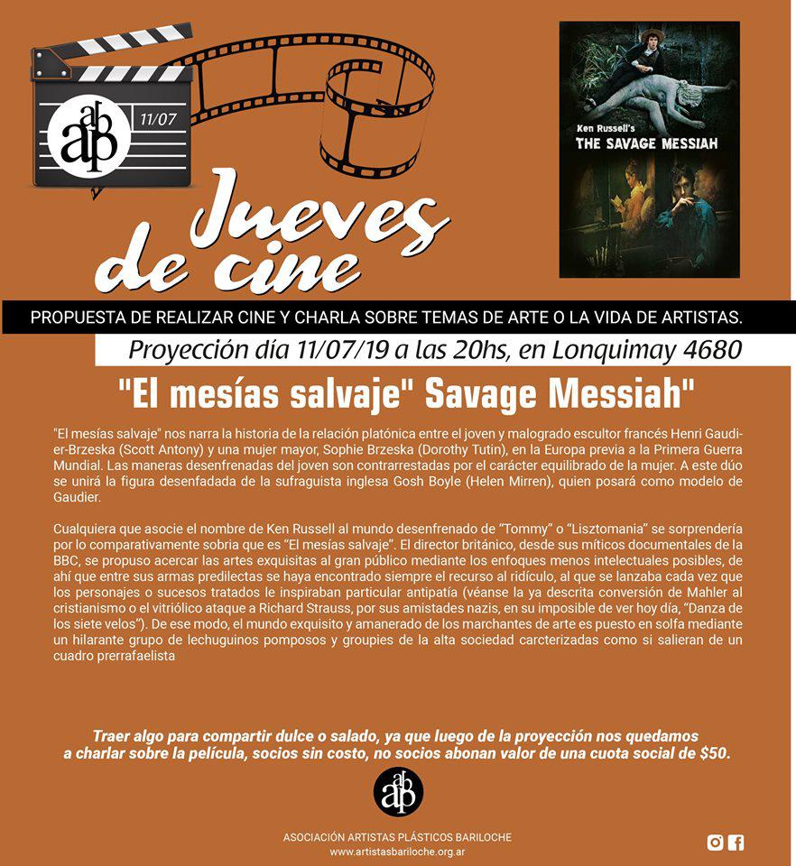 Jueves de cine en la AAPB: 'El mes&iacute;as salvaje'