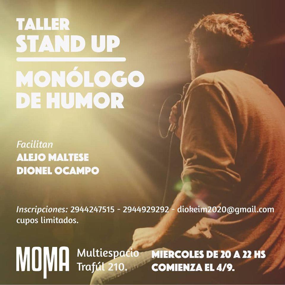 Taller de Stand Up mon&oacute;logo de humor