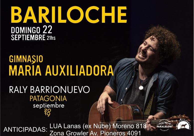 Raly Barrionuevo llega a Bariloche