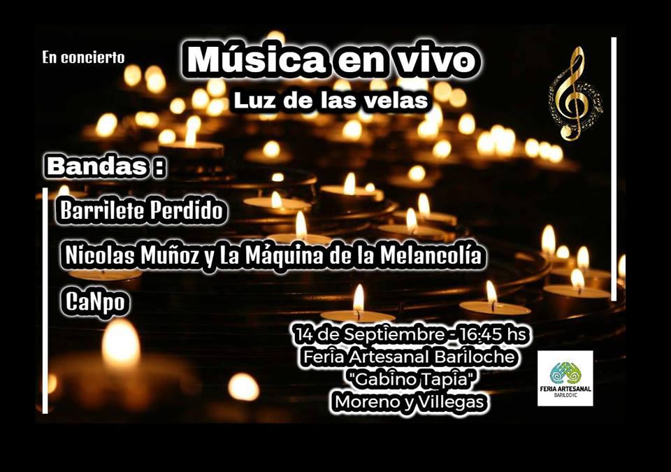 M&uacute;sica en vivo: Luz de las velas