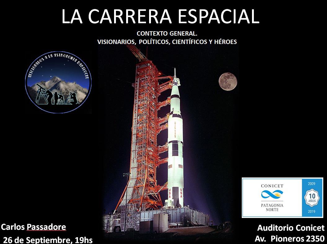 Charla divulgaci&oacute;n astronom&iacute;a: Carrera Espacial