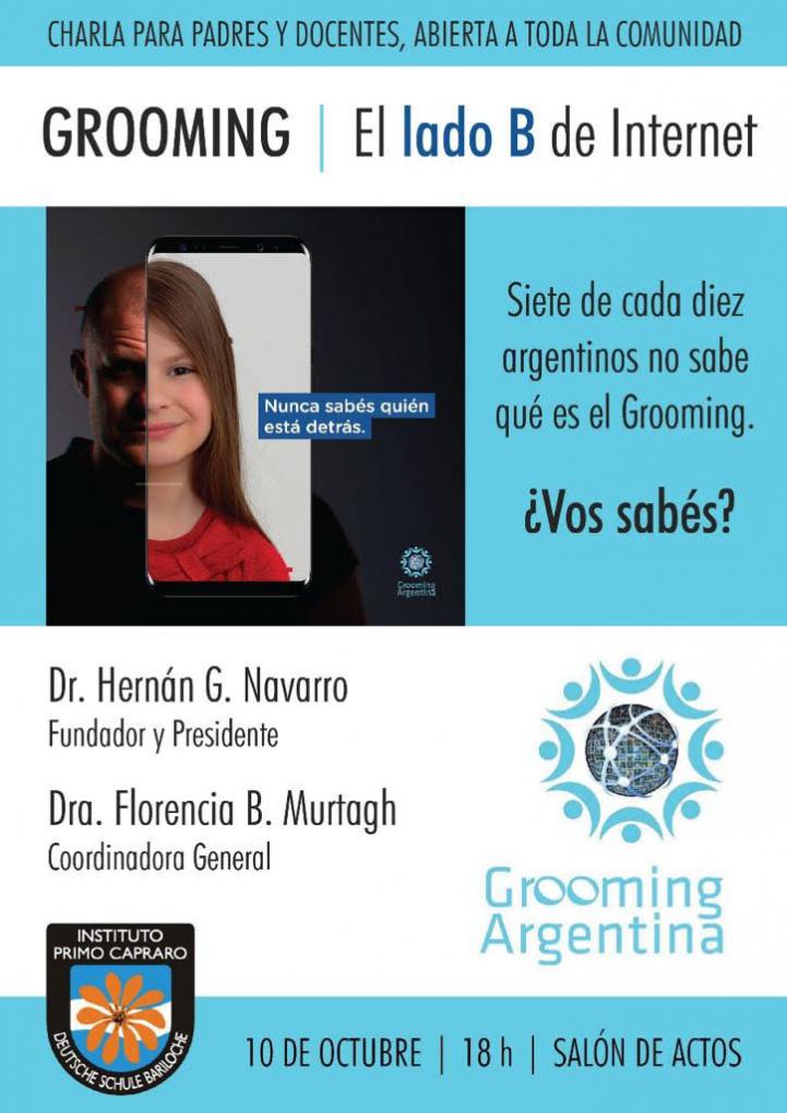 Charla sobre Grooming