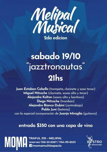 Jazztronautas 7teto en Melipal Musical