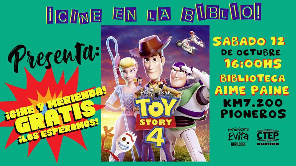 Cine en la biblio Aim&eacute; Pain&eacute;: 'Toy Story 4'
