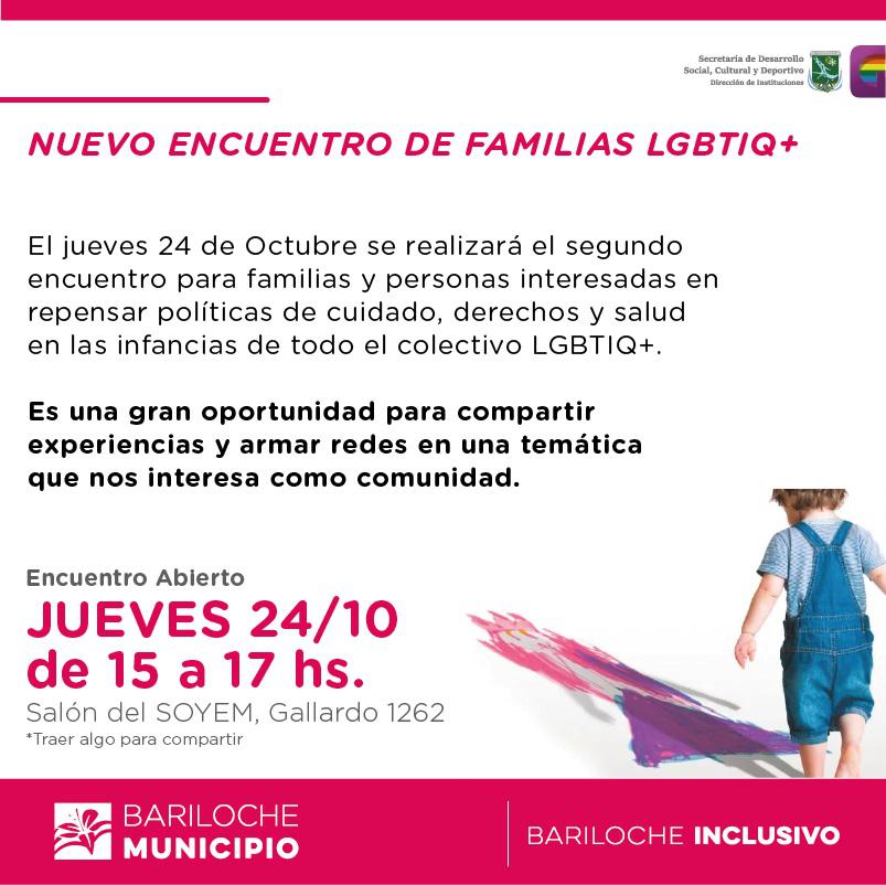Nuevo encuentro de familias LGBTIQ+