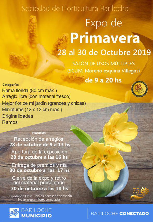 Llega la Expo de Primavera de la Sociedad de Horticultura