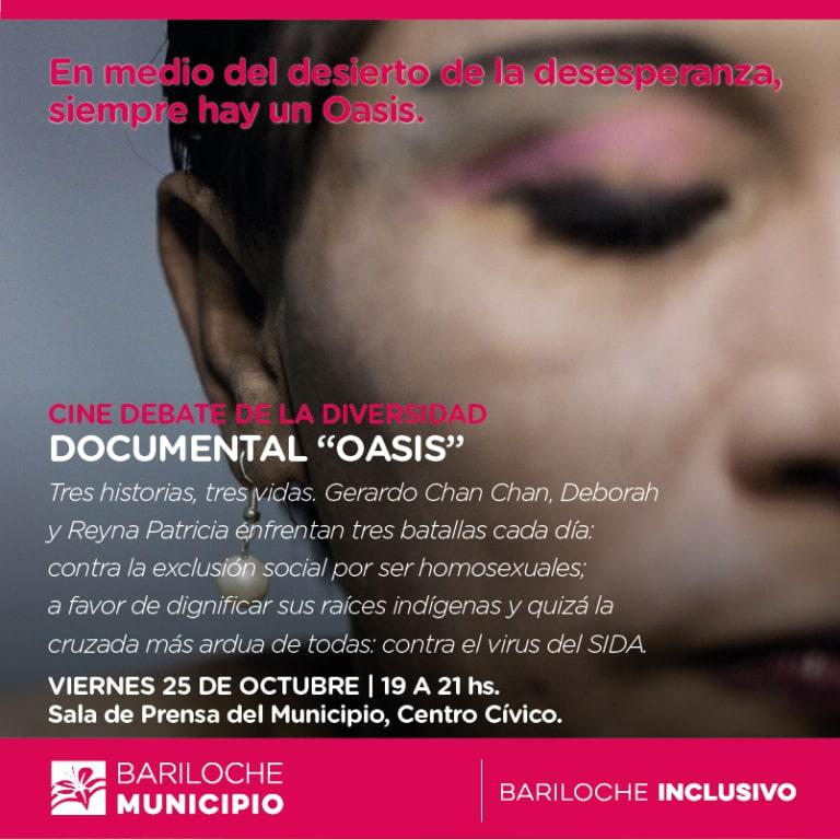 Cine Debate de la Diversidad: se proyecta &#147;Oasis&#148;