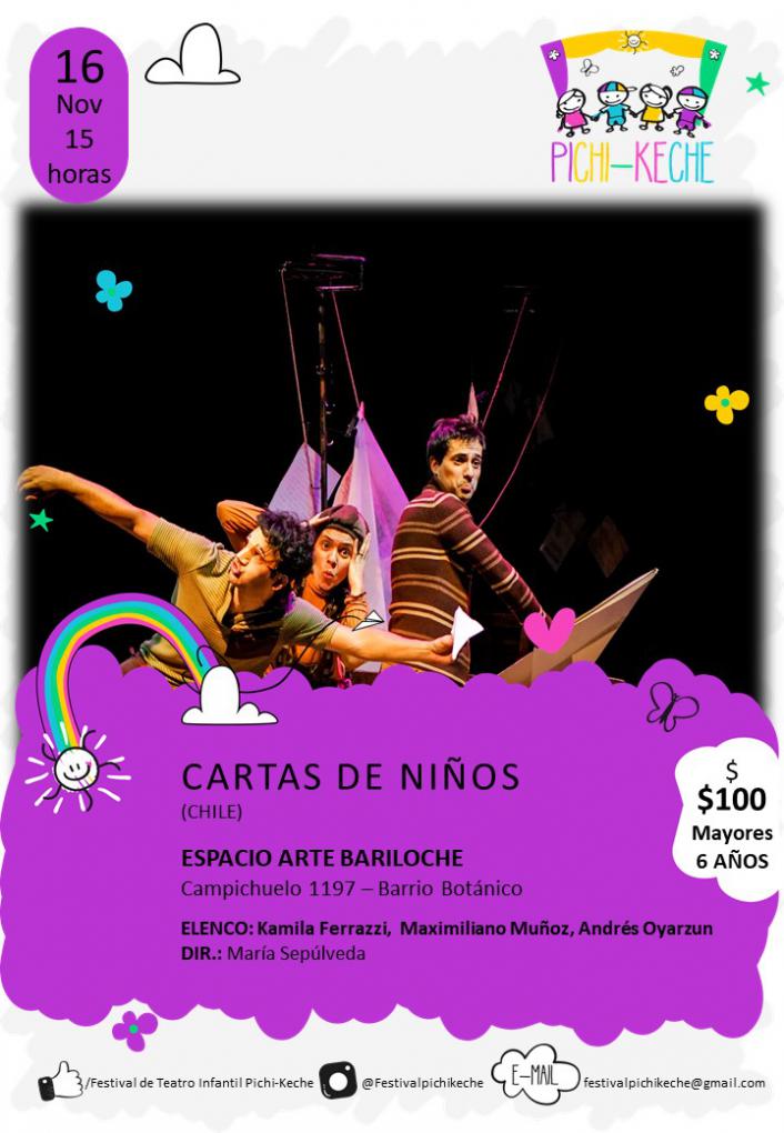 3er Festival de Teatro Infantil Pichi Keche - 'Cartas de Ni&ntilde;os'