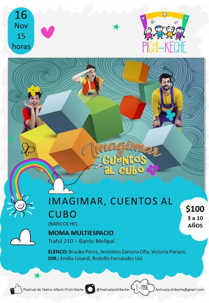 3er Festival de Teatro Infantil Pichi Keche - 'Imagimar, cuentos al cubo'