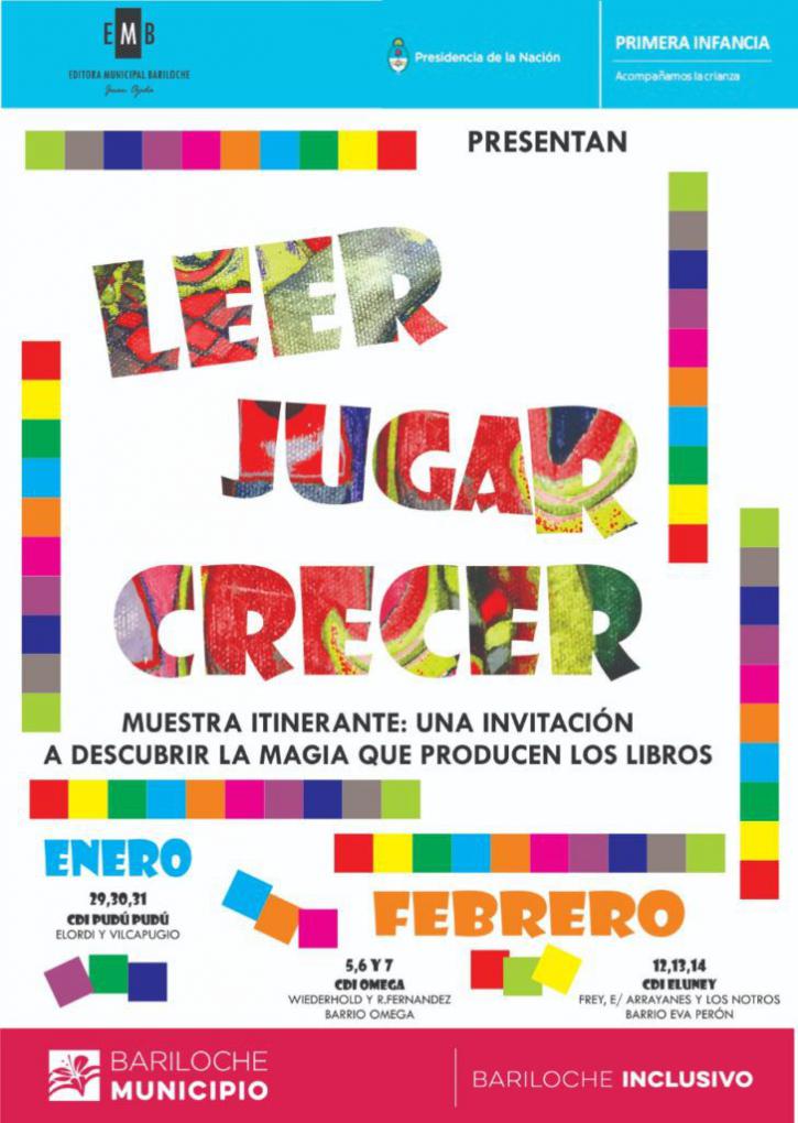 Muestra itinerante de literatura infantil 'Leer, Jugar, Crecer'