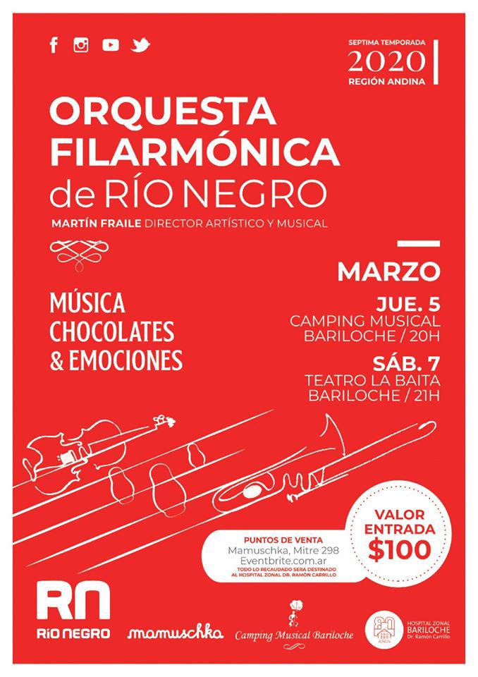 Concierto Orquesta Filarm&oacute;nica de R&iacute;o Negro