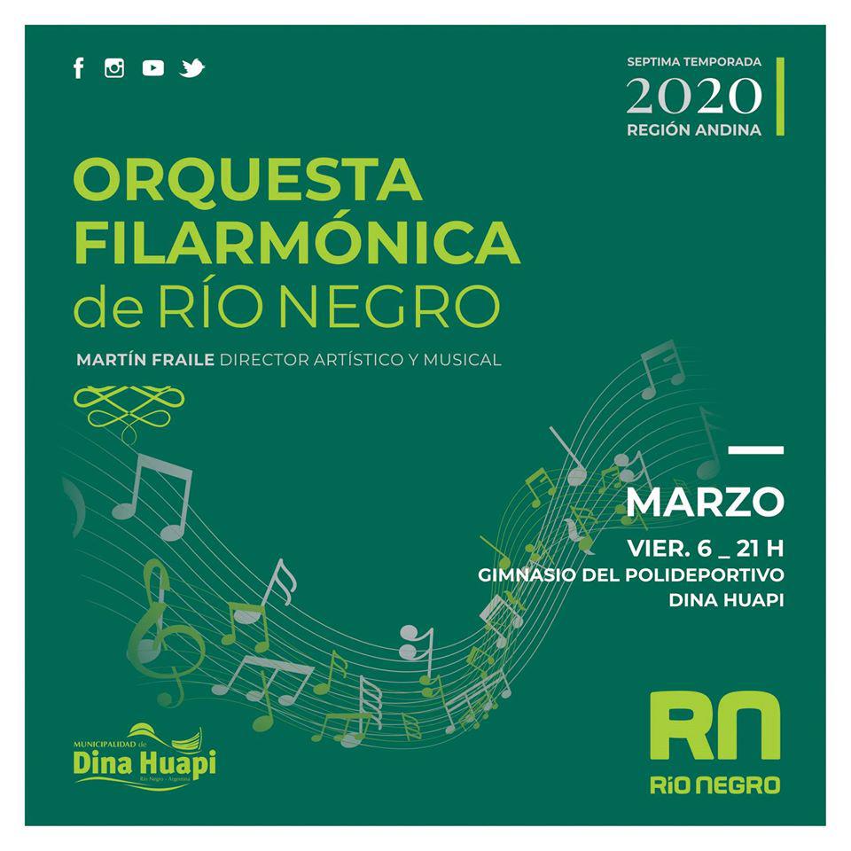 Concierto Orquesta Filarm&oacute;nica de R&iacute;o Negro