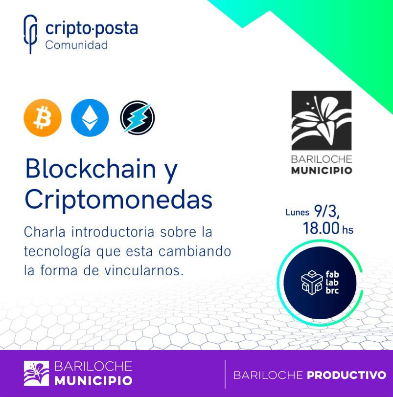 Charla introductoria Blockchain y Criptomonedas
