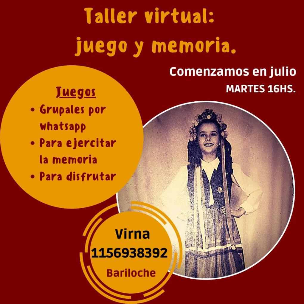 Taller virtual: juego y memoria