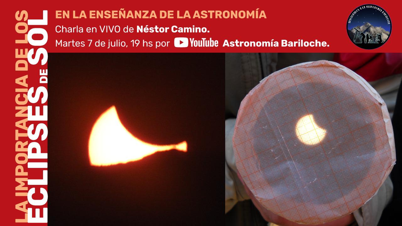 Charla: "La importancia de los eclipses de sol en la ense&ntilde;anza de la astronom&iacute;a"