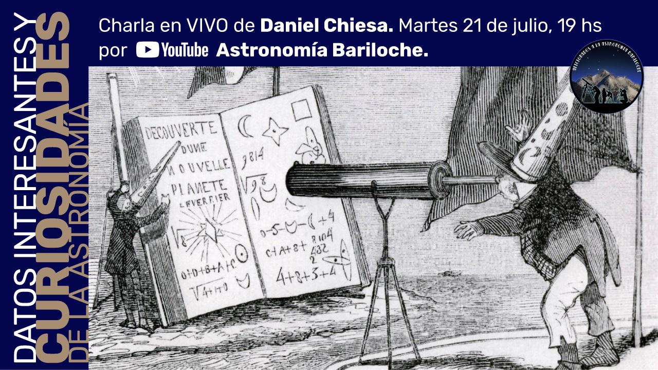 Charla: datos interesantes y curiosidades de las astronom&iacute;a